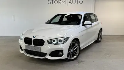 Brugt BMW 118 M Sport 136 HK (100 kW) 2018 Hvid Hatchback
