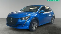 Blå met. Brugt 2021 Peugeot e-208 Allure Hatchback | 134.500 kr. (Fair pris)