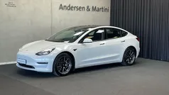 Hvidmetal Brugt 2021 Tesla Model 3 Long Range AWD Sedan | 219.600 kr. (Fair pris)