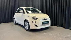 Solid white Brugt 2023 Fiat 500e Icon Hatchback | 129.900 kr. (Fair pris)