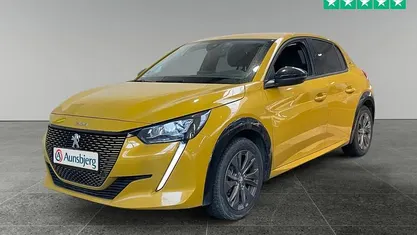 Gul Brugt 2022 Peugeot e-208 Allure Hatchback | 127.500 kr. (Fair pris)