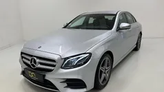 Farve: sølvmetal Brugt 2018 Mercedes E220 AMG line | 279.900 kr. (God pris)