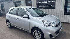 Sølvmetal Brugt 2015 Nissan Micra S Hatchback | 52.900 kr. (Fair pris)