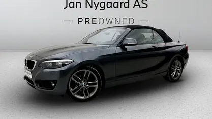 Gråmetal Brugt 2020 BMW 218 Advantage Cabriolet | 299.000 kr. (Fair pris)