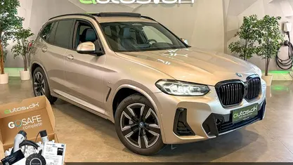 Champagnemetal Brugt 2022 BMW iX3 M Sport SUV | 279.000 kr. (Fair pris)