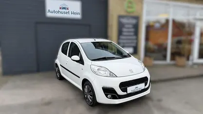 Brugt Peugeot 107 Active 68 HK (50 kW) 2014 Hvid Hatchback