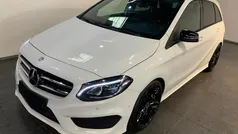 Hvid Brugt 2017 Mercedes B200 AMG line MPV | 154.900 kr. (Lidt for dyr)