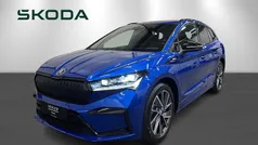 Blåmetal Brugt 2023 Skoda Enyaq iV SportLine SUV | 264.900 kr. (Fair pris)