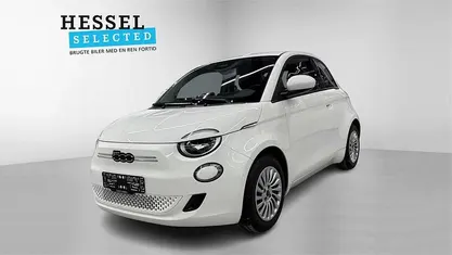 Hvid Brugt 2023 Fiat 500e Action Hatchback | 94.900 kr. (Fair pris)