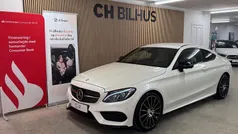 Perlemorshvid Brugt 2016 Mercedes C250 AMG line Coupe | 299.500 kr. (Fair pris)