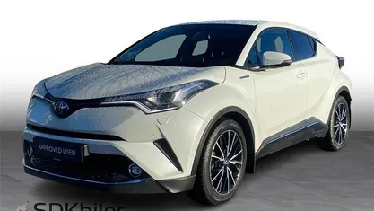 Pearl white Brugt 2017 Toyota C-HR Multidrive S SUV | 159.900 kr. (Fair pris)