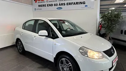 Brugt Suzuki SX4 GL 107 HK (78 kW) 2008 Hvidmetal Sedan