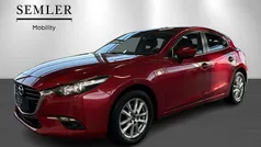Rød Brugt 2017 Mazda 3 Vision Hatchback | 109.900 kr. (God pris)