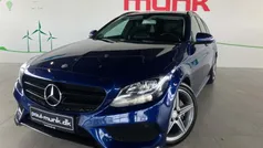 Blåmetal Brugt 2016 Mercedes C220 AMG line Stationcar | 199.900 kr. (God pris)