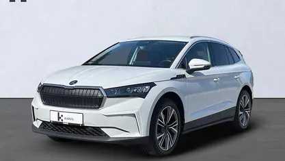 Hvid Brugt 2023 Skoda Enyaq iV Lounge SUV | 299.900 kr. (Fair pris)