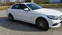 Hvid Brugt 2015 Mercedes C220 AMG line Sedan | 170.000 kr. (Fair pris)