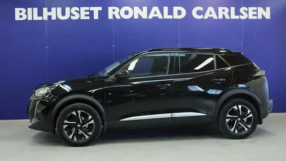 Brugt Peugeot 2008 Allure 130 HK (95 kW) 2020 Sortmetal SUV