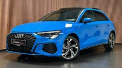 Blå Brugt 2022 Audi A3 Sportback e-tron S-Line Sedan | 349.995 kr.