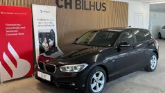 Sort Brugt 2017 BMW 118 Sport Line Hatchback | 139.500 kr. (Fair pris)