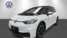 Hvid Brugt 2022 VW ID.3 Pro Performance Hatchback | 199.900 kr. (Fair pris)