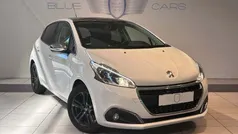Hvid Brugt 2017 Peugeot 208 Allure Sky Hatchback | 77.900 kr. (Fair pris)