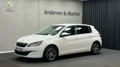 Hvid Brugt 2016 Peugeot 308 Allure Hatchback | 129.900 kr.