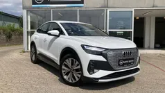 Hvid Brugt 2022 Audi Q4 Sportback e-tron S-Line SUV | 289.900 kr. (Super pris)