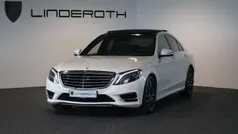 Hvidmetal Brugt 2014 Mercedes S500 AMG line Sedan | 460.000 kr.