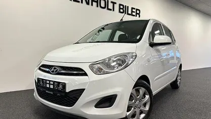 Hvid Brugt 2013 Hyundai i10 Comfort Hatchback | 24.900 kr. (God pris)