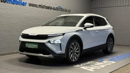 Brugt Skoda Elroq Lodge 210 kW (286 HK) 2025 Hvidmetal SUV