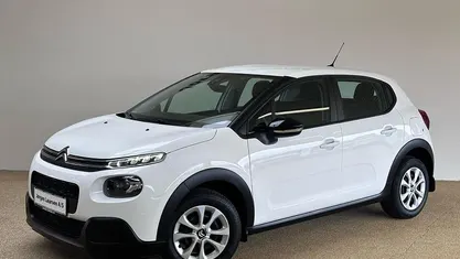 Hvid Brugt 2020 Citroën C3 PureTech Hatchback | 94.800 kr. (Fair pris)