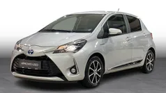 Sølvmetal Brugt 2018 Toyota Yaris H3 Hatchback | 124.900 kr. (Fair pris)