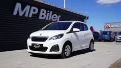Hvid Brugt 2015 Peugeot 108 Active Hatchback | 49.900 kr. (Fair pris)