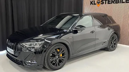 Brugt Audi e-tron S-Line 300 kW (408 HK) 2021 Sort SUV