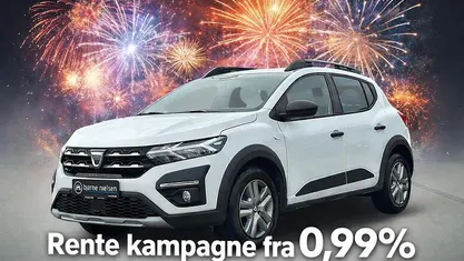 Hvid Brugt 2022 Dacia Sandero Essentiel Hatchback | 99.800 kr. (Fair pris)