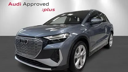 Lysblåmetal Brugt 2025 Audi Q4 e-tron S-Line SUV | 394.900 kr. (Super pris)