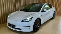 Perlemorshvid Brugt 2022 Tesla Model 3 Performance Sedan | 239.900 kr. (Fair pris)