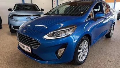 Brugt Ford Fiesta Titanium 125 HK (91 kW) 2019 Blåmetal Hatchback