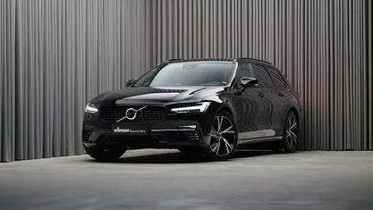 Brugt Volvo V90 R-Design 340 HK (250 kW) 2021 Sortmetal Stationcar