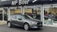 Gråmetal Brugt 2017 Mazda 3 Optimum Hatchback | 84.900 kr. (Super pris)