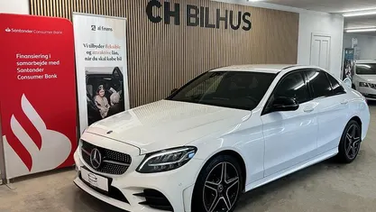 Brugt Mercedes C220 Advantage 194 HK (142 kW) 2019 Hvid Sedan
