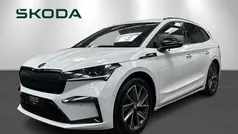 Hvid Brugt 2022 Skoda Enyaq iV SportLine SUV | 229.900 kr. (Fair pris)