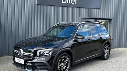 Brugt Mercedes GLB200 AMG line 163 HK (119 kW) 2021 Sort SUV