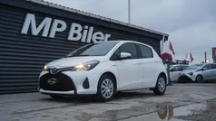 Hvid Brugt 2016 Toyota Yaris Hybrid H2 Hatchback | 94.700 kr. (Fair pris)