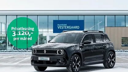 Sort Ny 2026 Renault R4 Techno Hatchback | 245.490 kr.