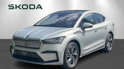 Brugt Skoda Enyaq iV 210 kW (286 HK) 2024 Sølvmetal SUV