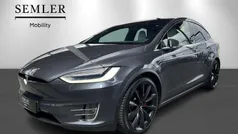 Gråmetal Brugt 2018 Tesla Model X SUV | 2.429 kr.