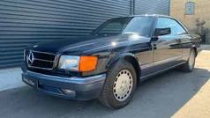 Mørkblåmetal Brugt 1990 Mercedes 560 Coupe | 549.900 kr.