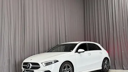 Brugt Mercedes A200 AMG line 163 HK (119 kW) 2020 Hvid