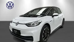 Hvid Brugt 2022 VW ID.3 Pro Performance Hatchback | 209.900 kr. (Fair pris)